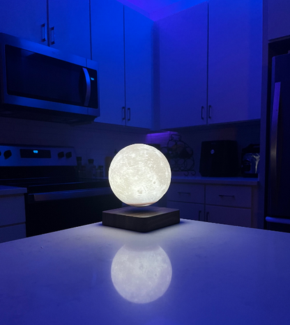 LEVITATING MOON LAMP 3D