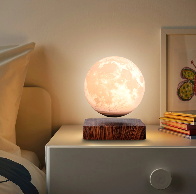 LEVITATING MOON LAMP 3D