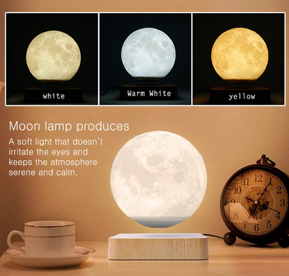 LEVITATING MOON LAMP 3D