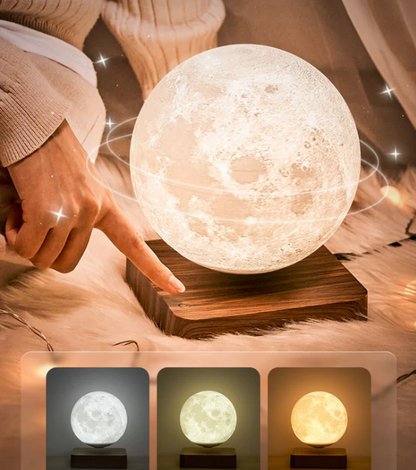 LEVITATING MOON LAMP 3D