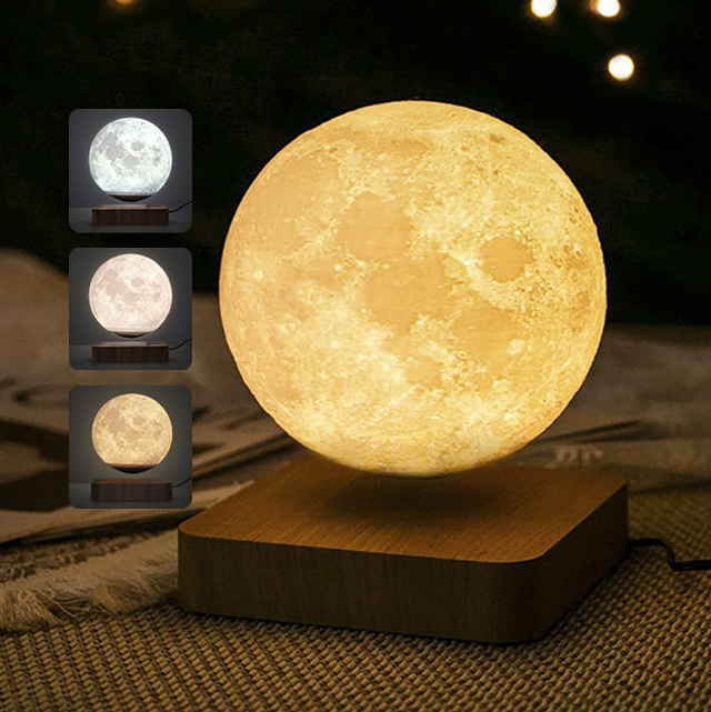 LEVITATING MOON LAMP 3D