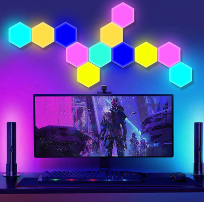 RGB LED HEXAGON LIGH (Bluetooth)